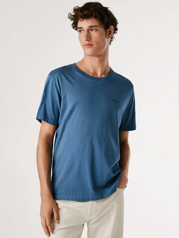 T-Shirt 'Jacko' Pepe Jeans en bleu : devant