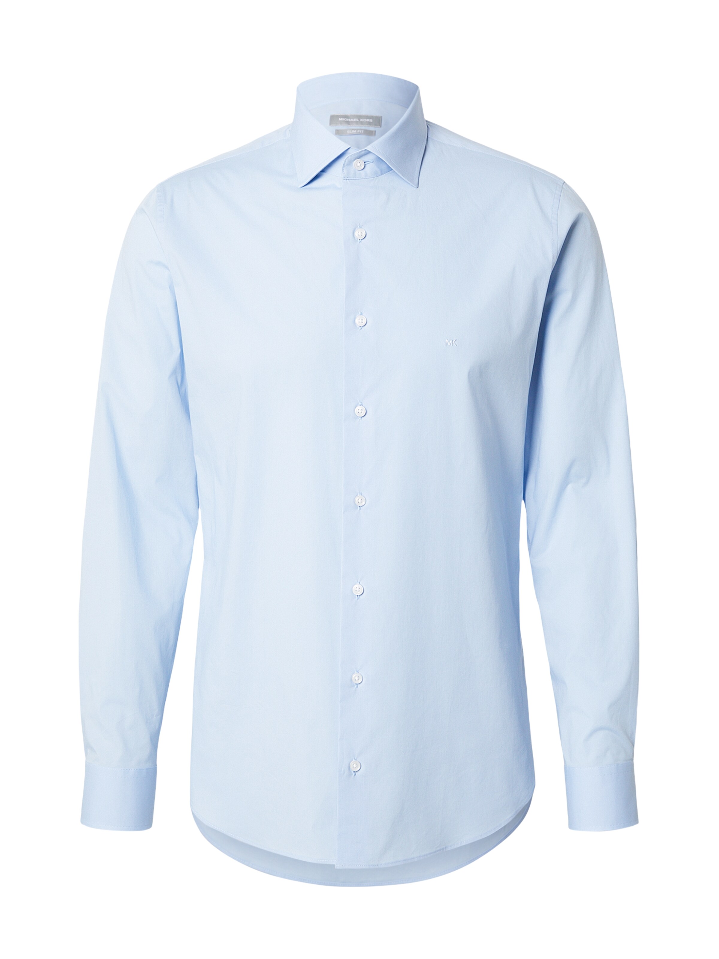 Coupe slim Chemise Michael Kors en bleu : devant