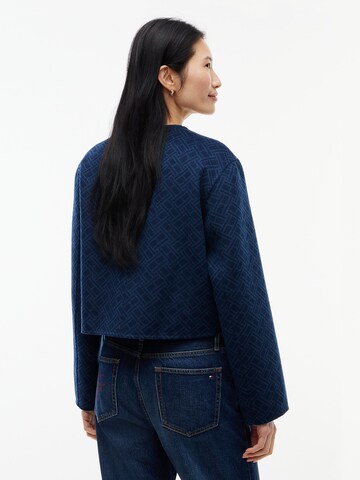 TOMMY HILFIGER Tussenjas in Blauw