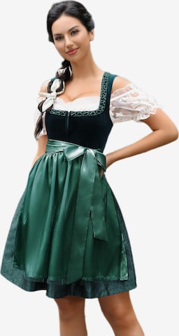 Yesfashion Dirndl in Green: front