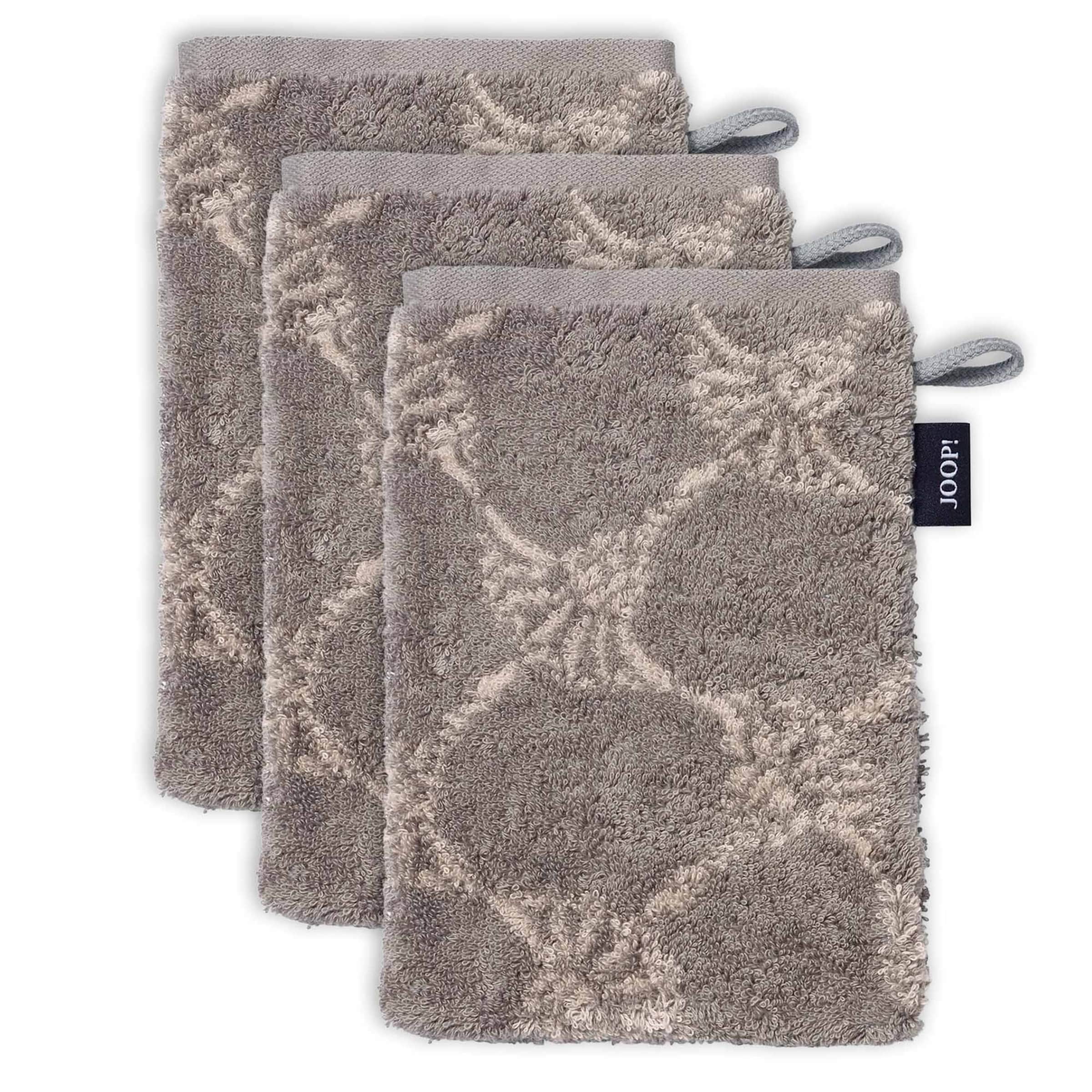 Gant de toilette JOOP! en marron : devant