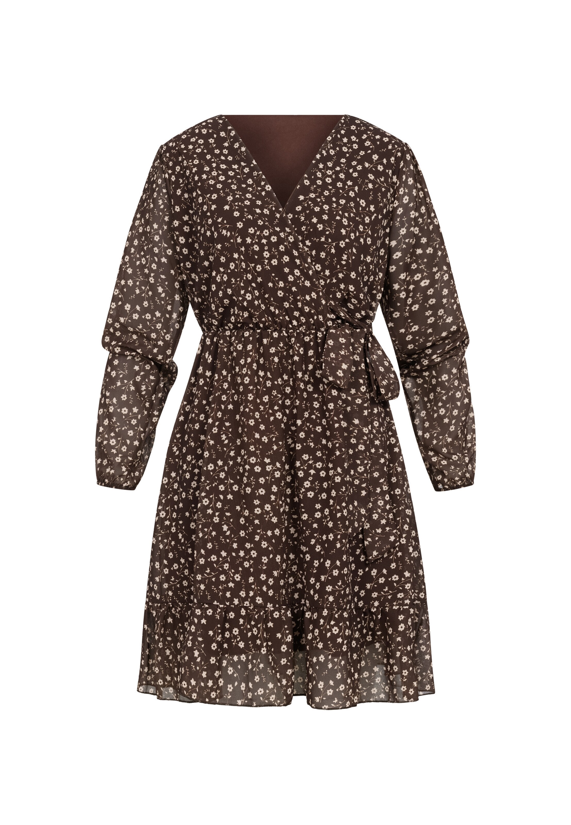 Cloud5ive Robe en 40 en beige / marron, Vue avec produit