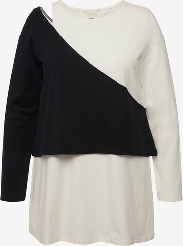 Ulla Popken Shirt in Wit: voorkant