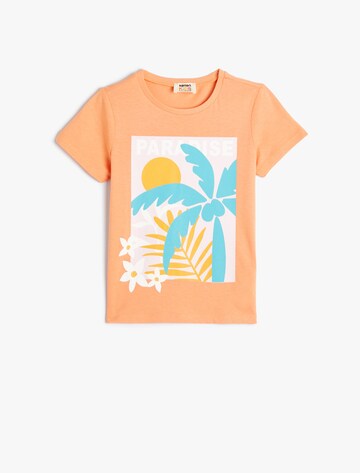 Koton T-Shirt in Orange: Vorderseite