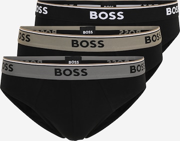 BOSSSlip - crna boja: prednji dio