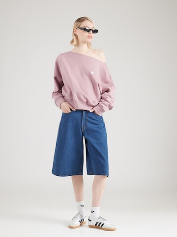 Sweat-shirt 'ESS' ADIDAS ORIGINALS en violet