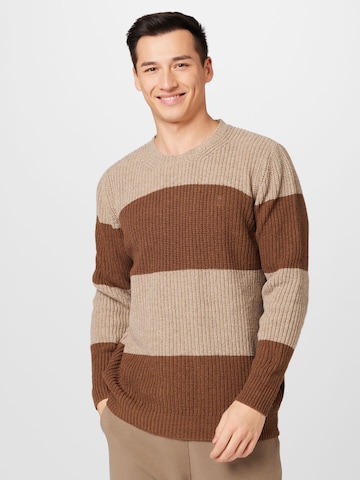 Herrlicher Sweater in Beige: front