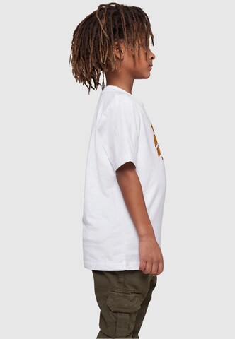 Merchcode Shirt 'Thin Lizzy - The Boys Stacked' in White