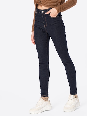 Warehouse Skinny Jeans '98s' in Blauw: voorkant