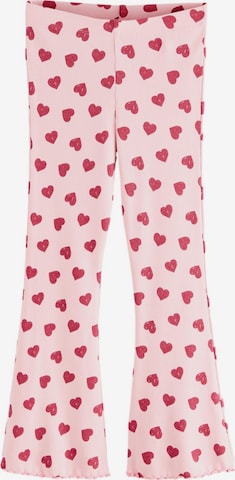 Next Flared Leggings in Pink: front