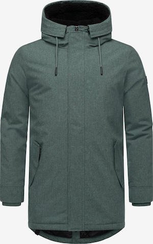 Cappotto invernale di Ragwear in verde: frontale