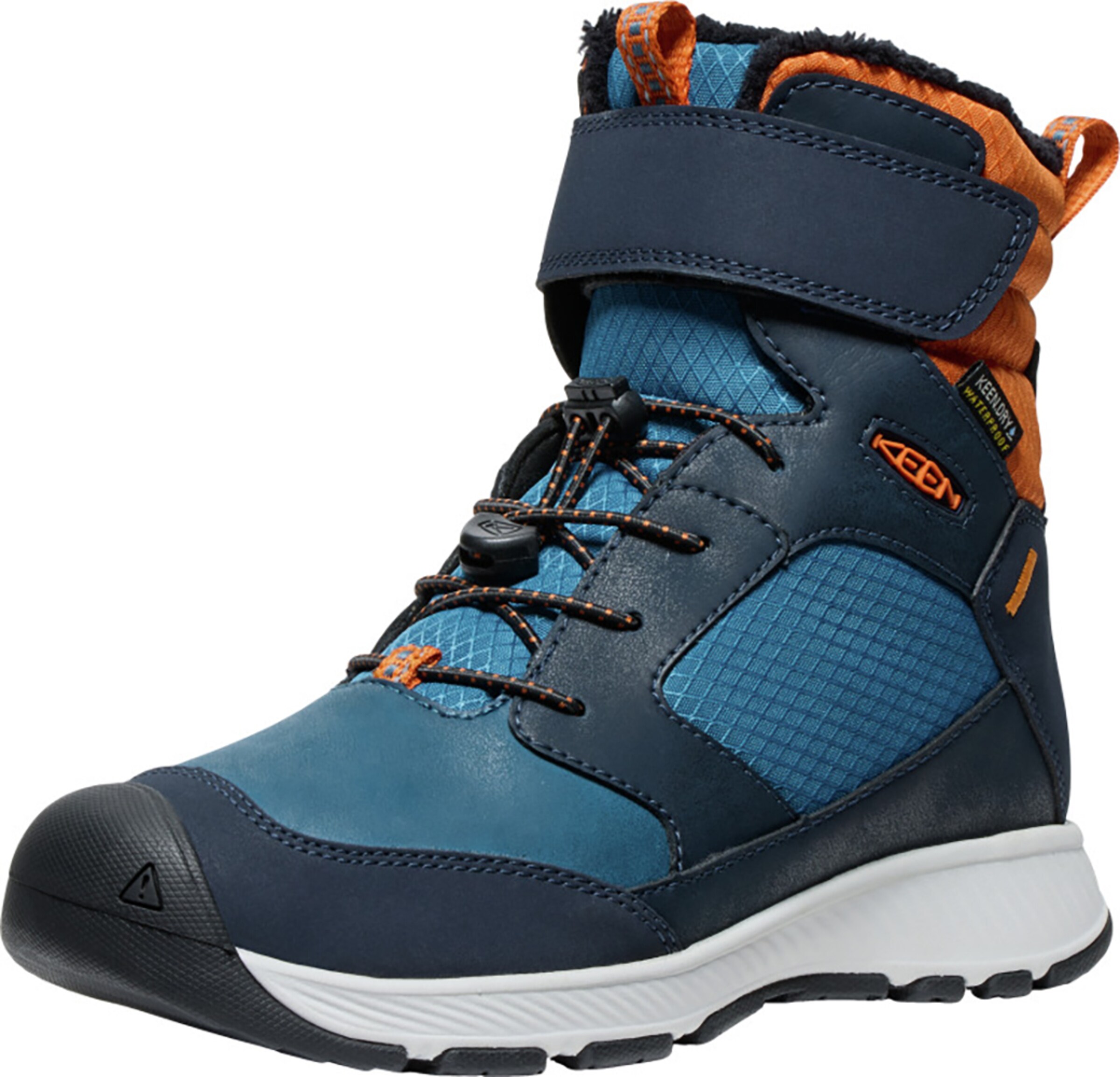 KEEN Boots in Blue: front