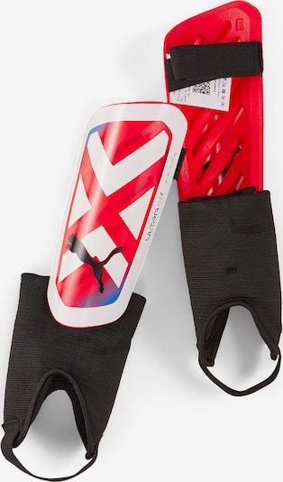 PUMA Schienbeinschoner 'Ultra Flex' in blau / rot / schwarz / weiß, Produktansicht