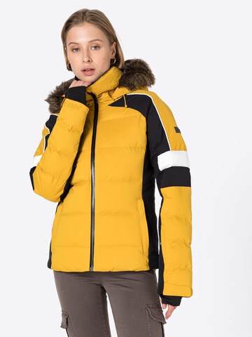 ROXY Outdoorjacka i gul: framsida