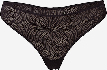 Calvin Klein Underwear String bugyik - fekete: elől