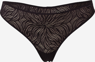 Calvin Klein Underwear String en noir, Vue avec produit