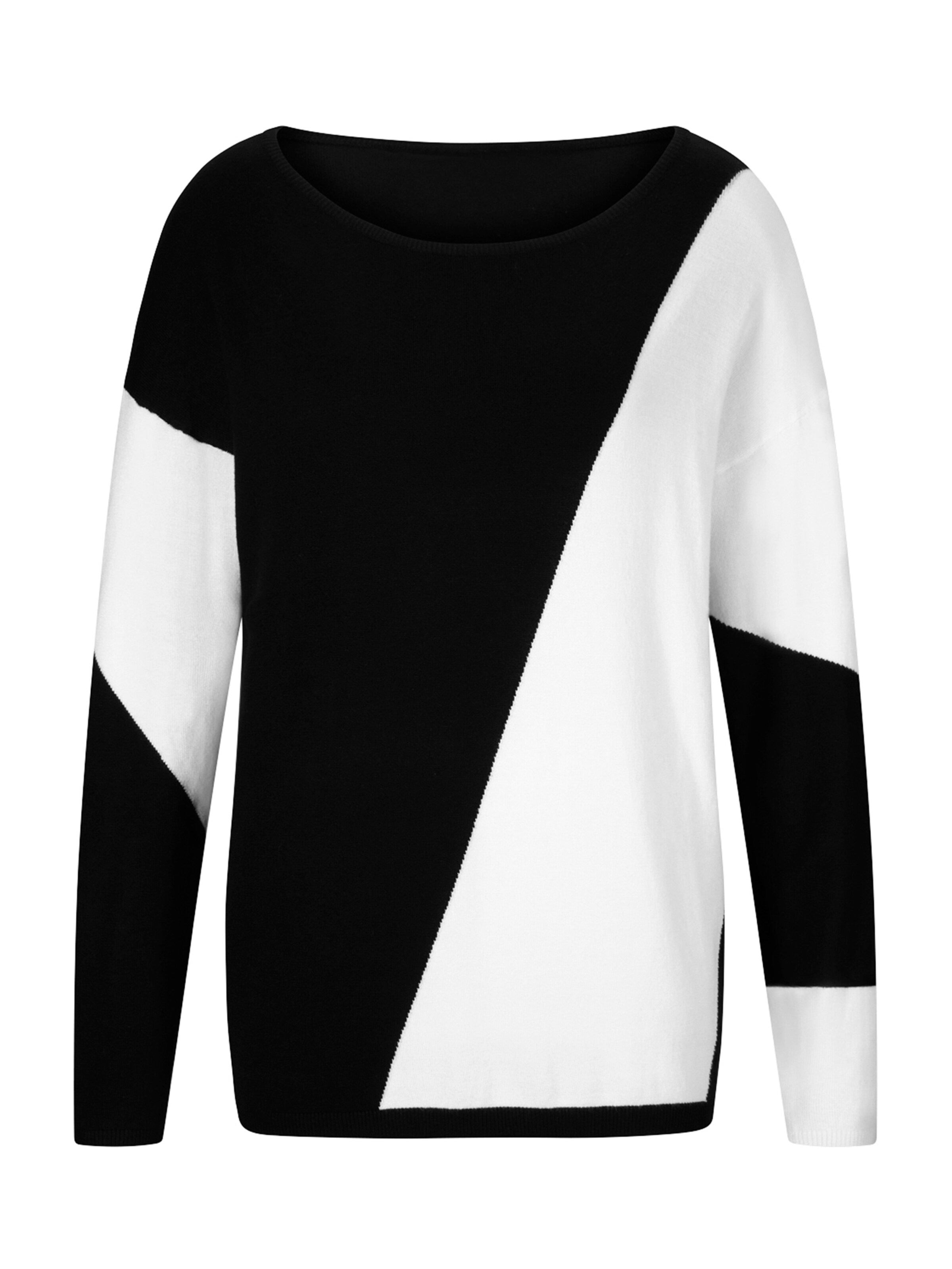 heine Πουλόβερ σε μαύρο: μπροστά