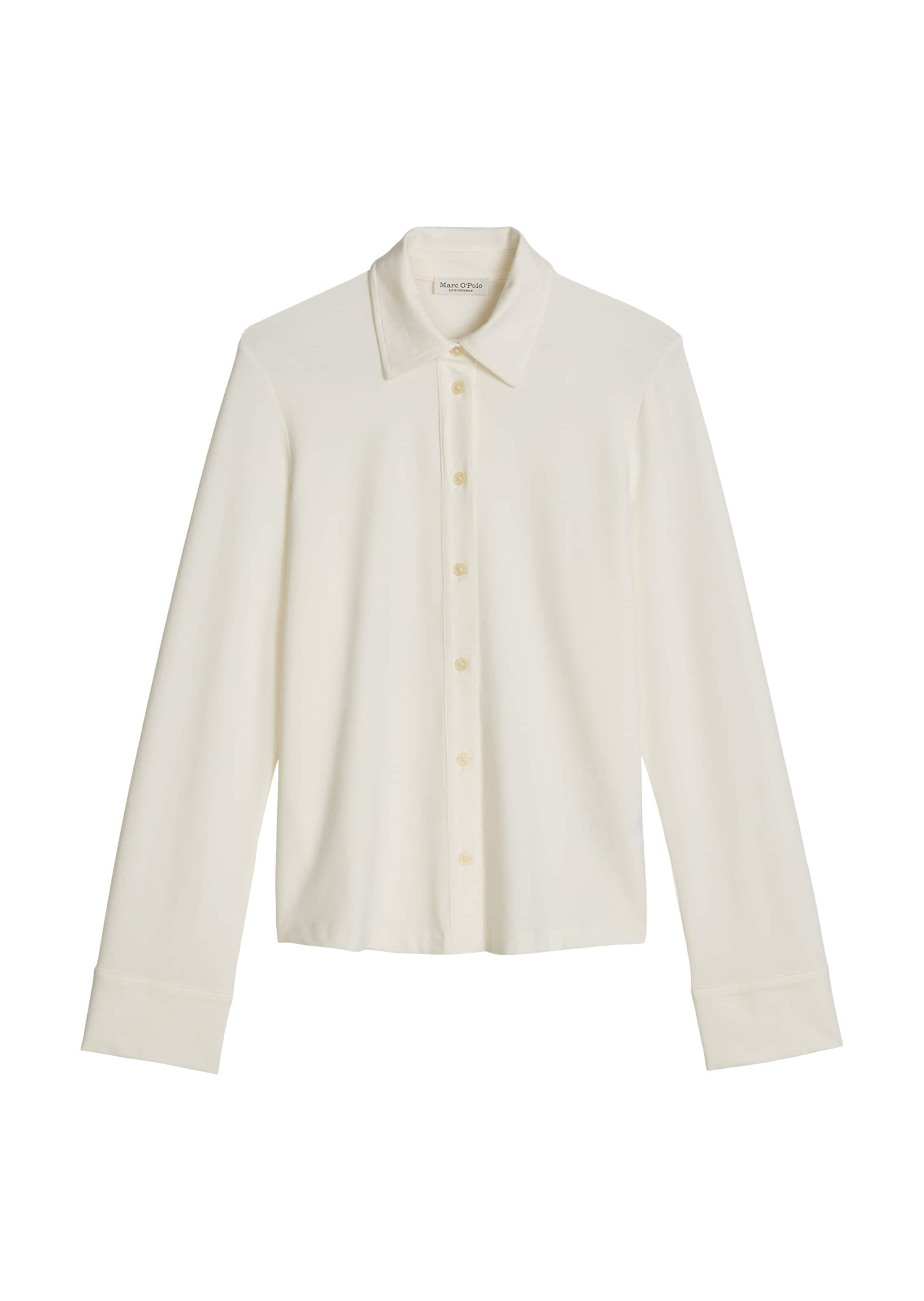 Marc O'Polo Bluse in Weiß: Vorderseite