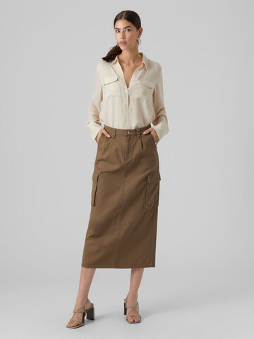 VERO MODA Rok in Groen