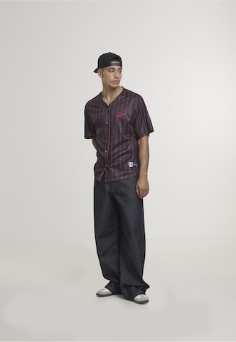 Fit confort Chemise 'Varsity' Karl Kani en noir