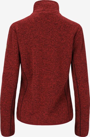 Whistler Athletic Fleece Jacket in Red