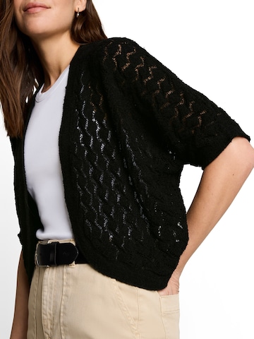 TOM TAILOR Knit Cardigan in Black
