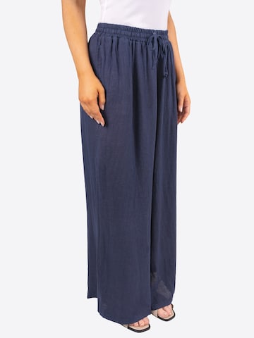 Wide Leg Pantalon 'Perla' Seasons of April en bleu