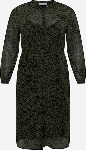 Robe 'Shari' ABOUT YOU Curvy en vert : devant