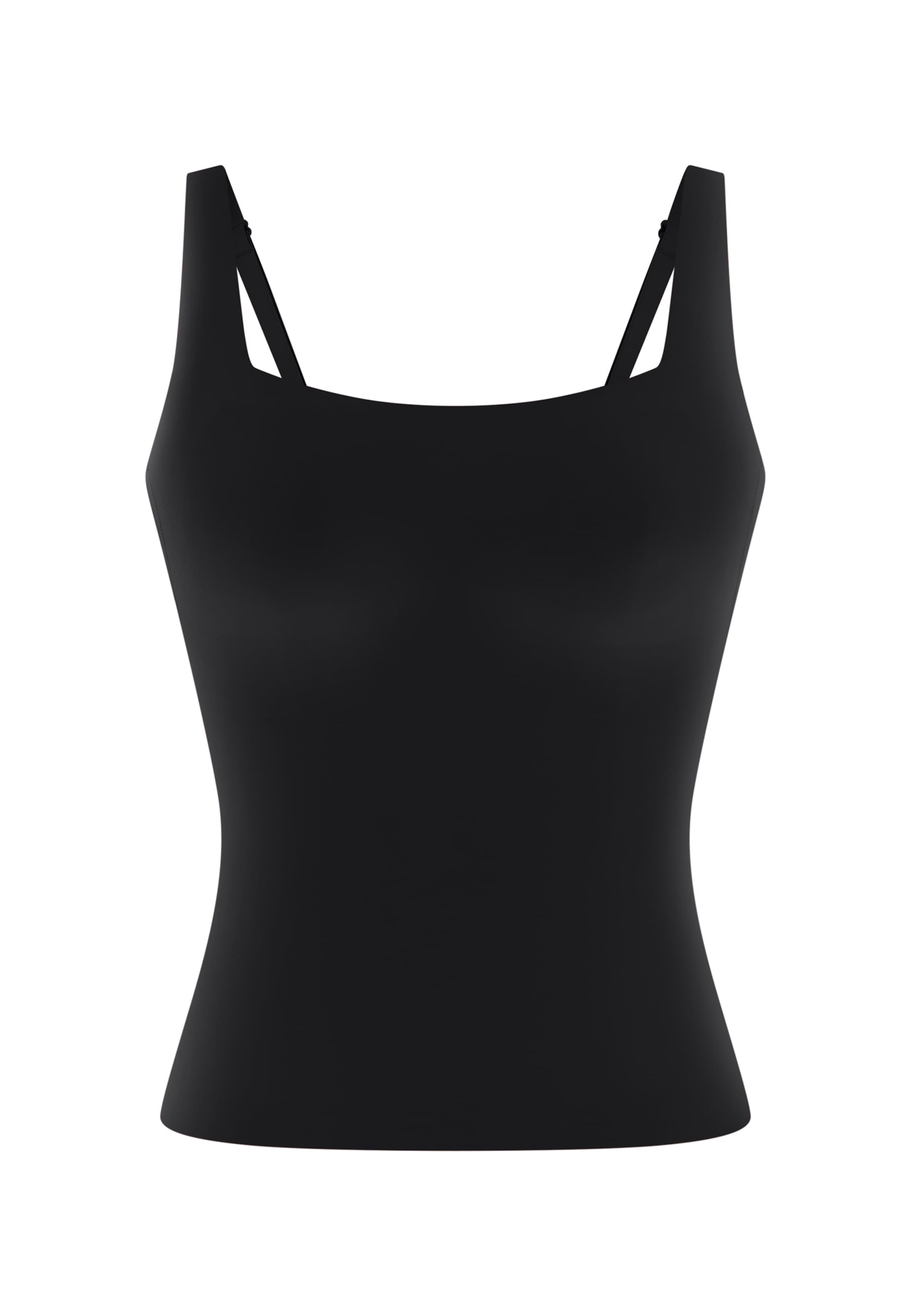 Maglietta intima 'PURE PERFECT' di ETAM in nero: frontale