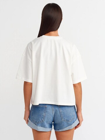 T-shirt Dilvin en blanc