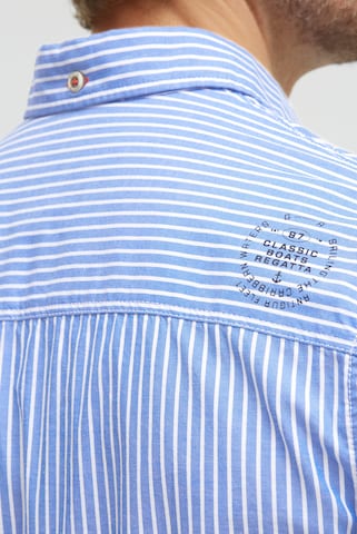 Gaastra Slim fit Button Up Shirt in Blue