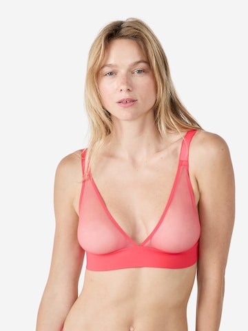 Triangolo Reggiseno 'Gamme' di ETAM in rosso: frontale