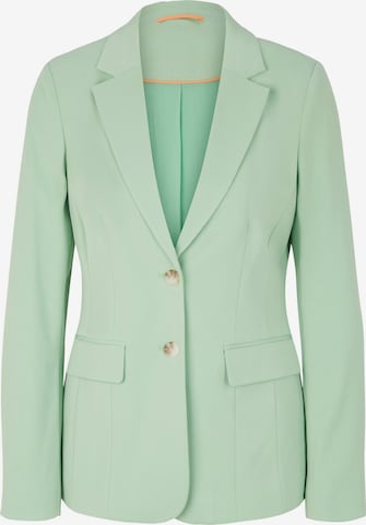 Blazer TOM TAILOR en vert : devant