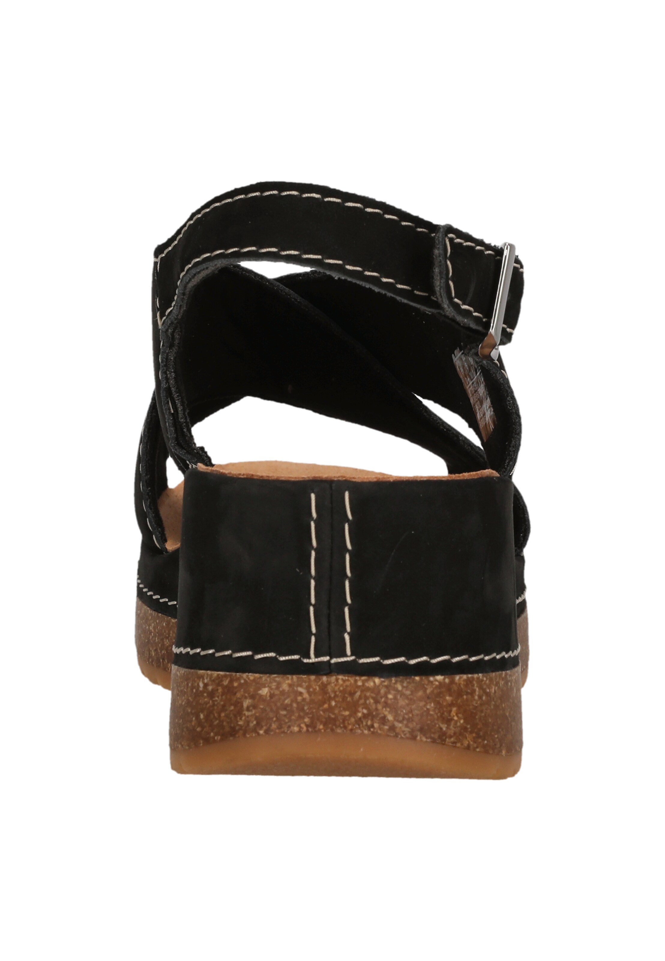 CLARKS Sandale 'Kassanda' in Schwarz