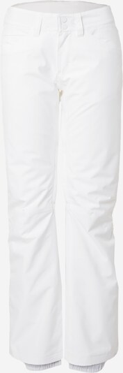 ROXY Pantalón deportivo 'BACKYARD' en plata / blanco, Vista del producto
