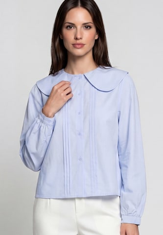 Chemisier Usha en bleu