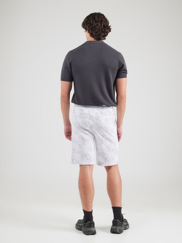 Regular Pantalon Karl Lagerfeld en blanc