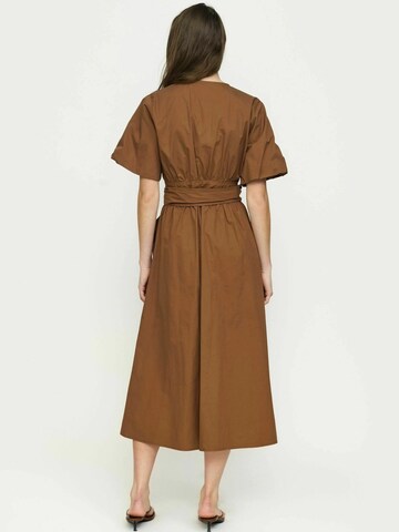 Soft Rebels Dress ' SRHalen ' in Brown