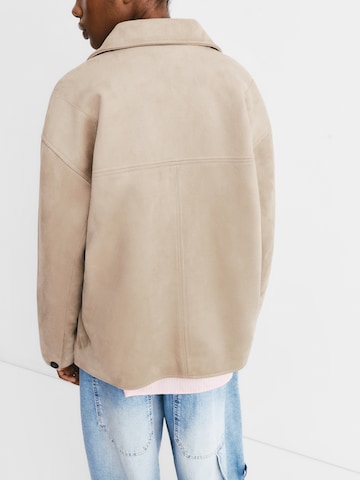 Pull&Bear Prechodná bunda - Béžová