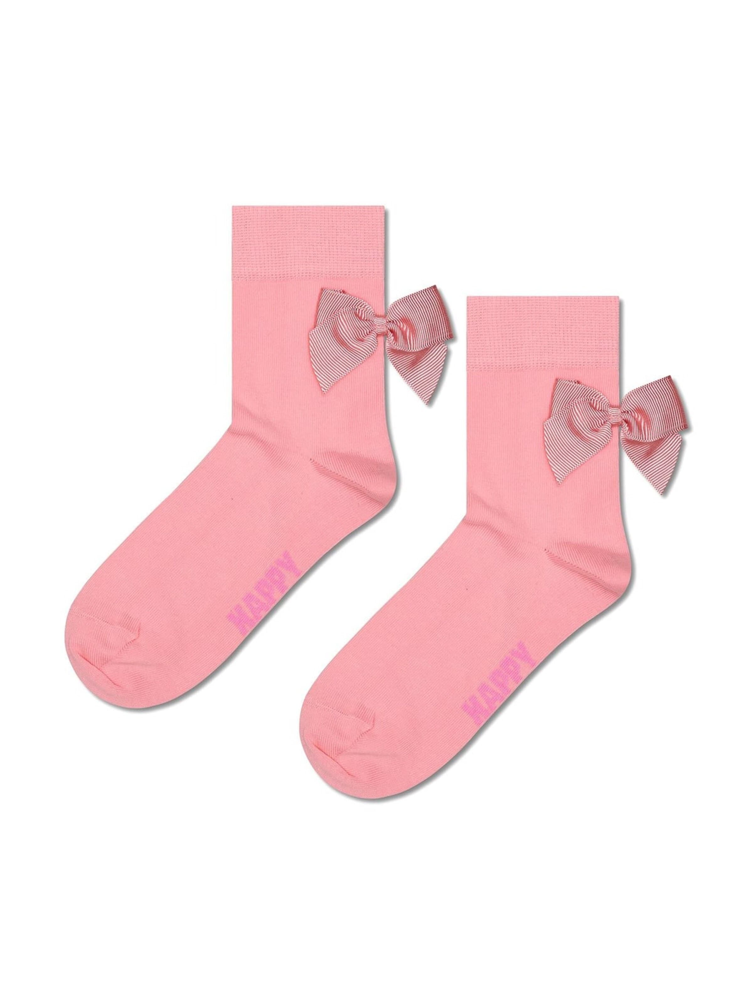 Calzino di Happy Socks in rosa: frontale