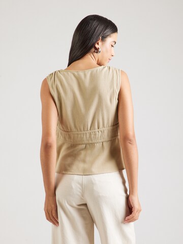 OBJECT Top 'OBJPENNY' in Beige