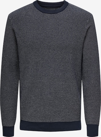 Only & Sons Pullover 'ONSMORGAN' i blå: forside