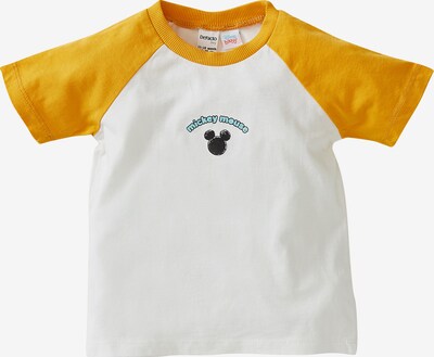 DeFacto T-Shirt 'Mickey & Minnie ' in gelb / schwarz / weiß, Produktansicht