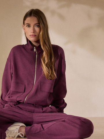Giacca di felpa 'N.Premium' di Next in rosso