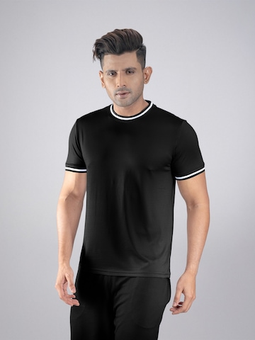 PANTONECLO - Camiseta funcional 'Pantoneclo Men's Gym Short Sleeve T-Shirt' en negro
