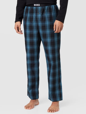 BOSS Black Pyjamas lång 'Easy' i blå
