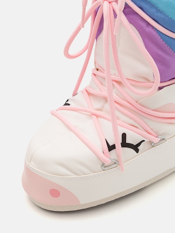MOON BOOT Snowboots 'ICON UNICORN' i hvid