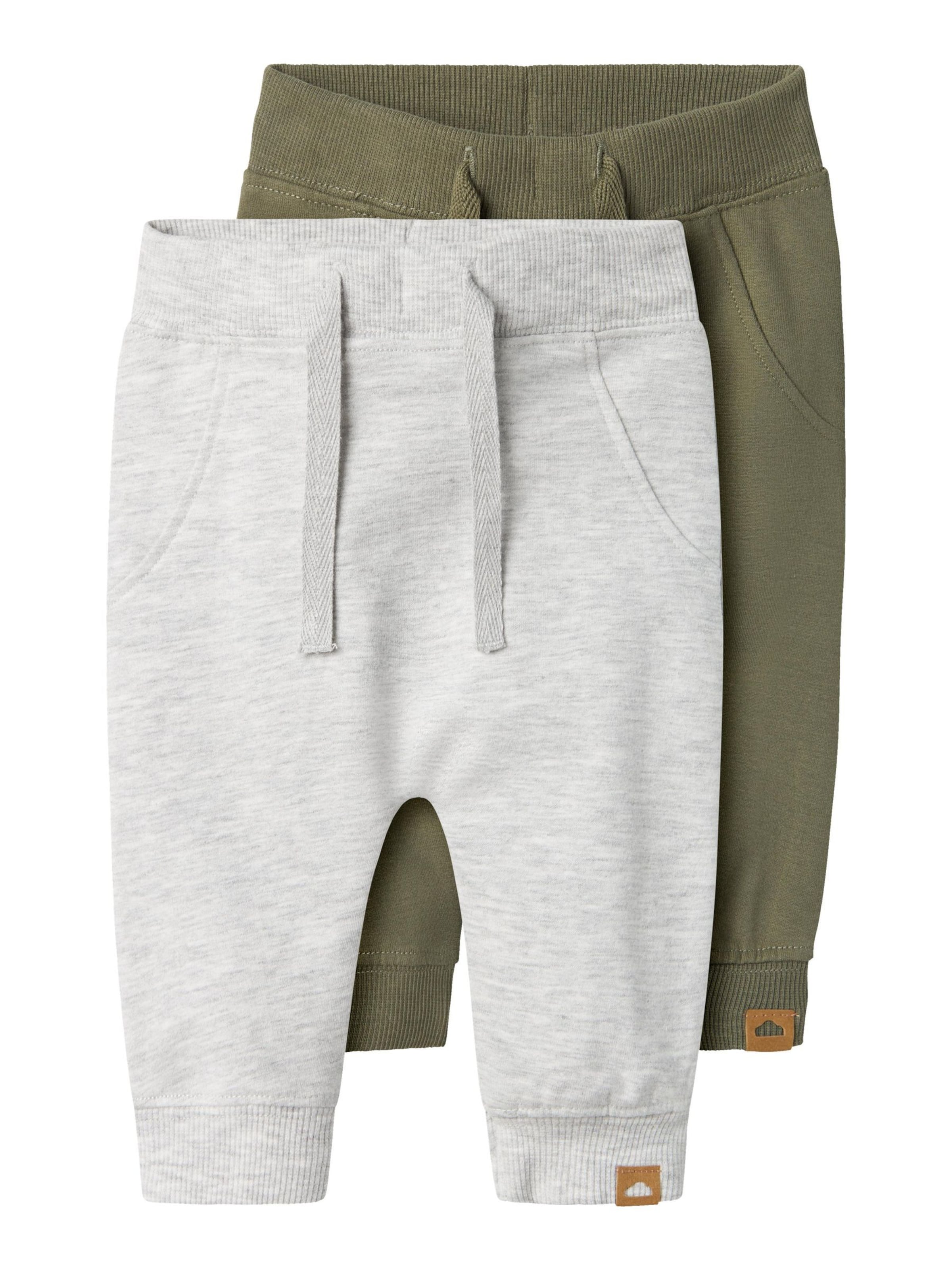 NAME IT - Tapered Pantalón &#x27;NBNTakki&#x27; en gris: frente