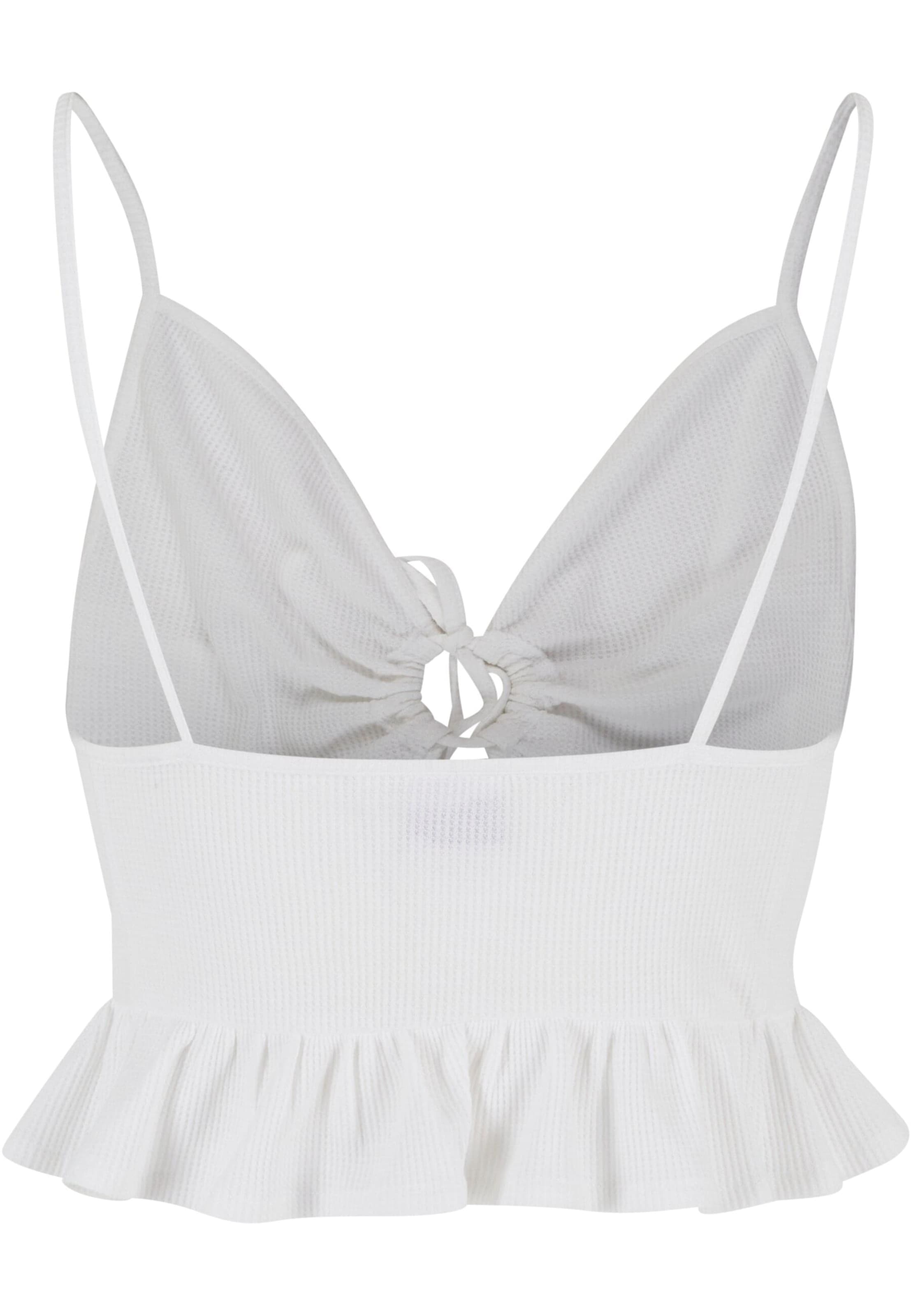 Top de la Urban Classics pe alb