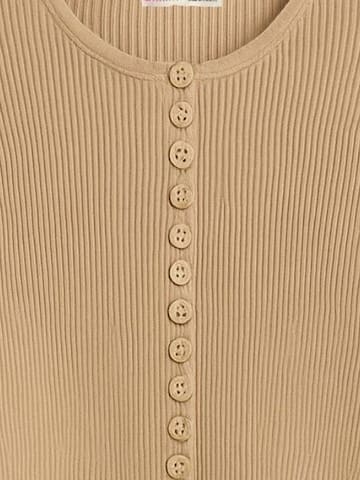 MixRay Knit cardigan in Brown